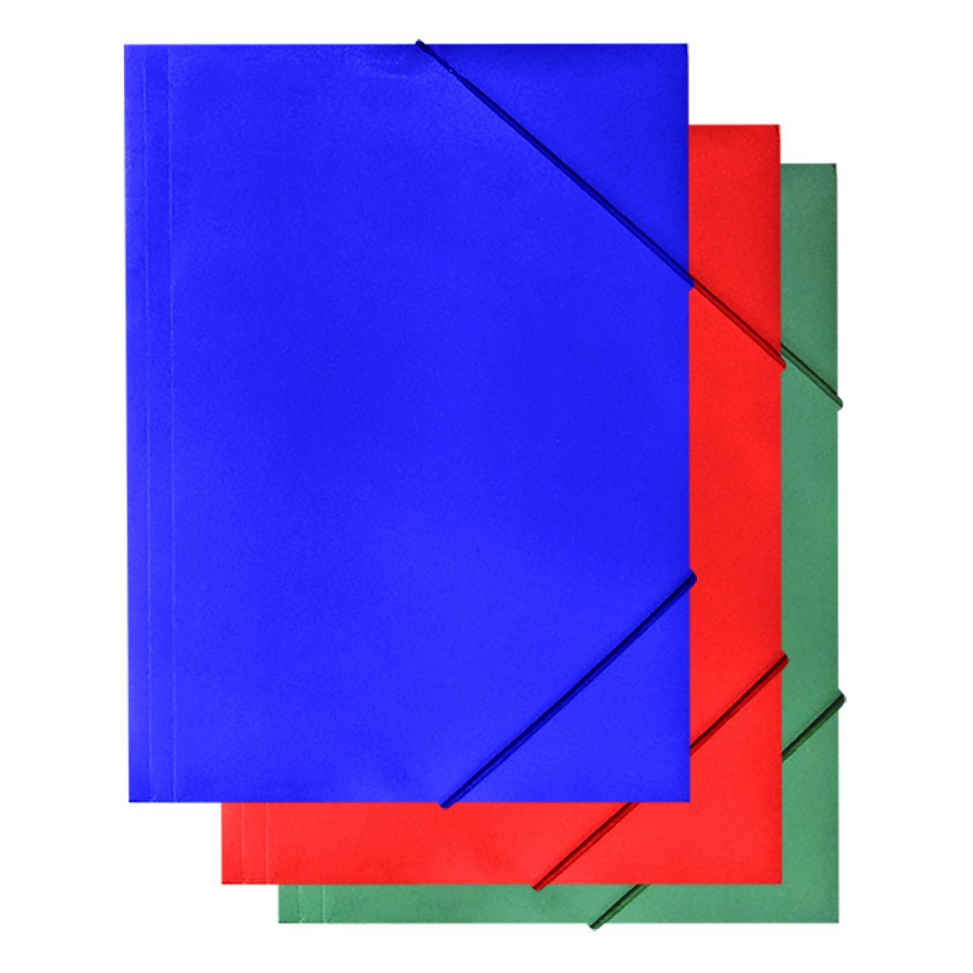 18-486 Ντοσιέ Λάστιχο Πλαστικό Α4 24x32cm χονδρική, Σχολικά χονδρική