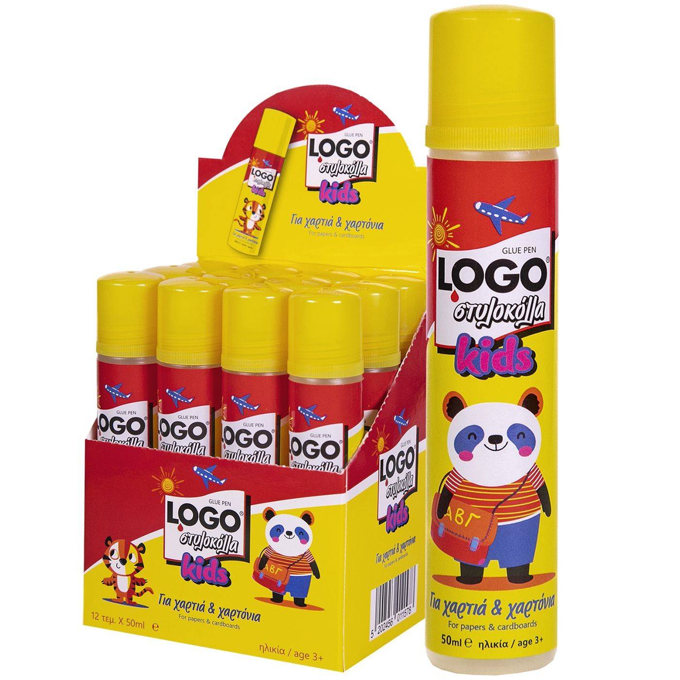 19-181 Στυλόκολλα Logo 50ml χονδρική, Σχολικά χονδρική