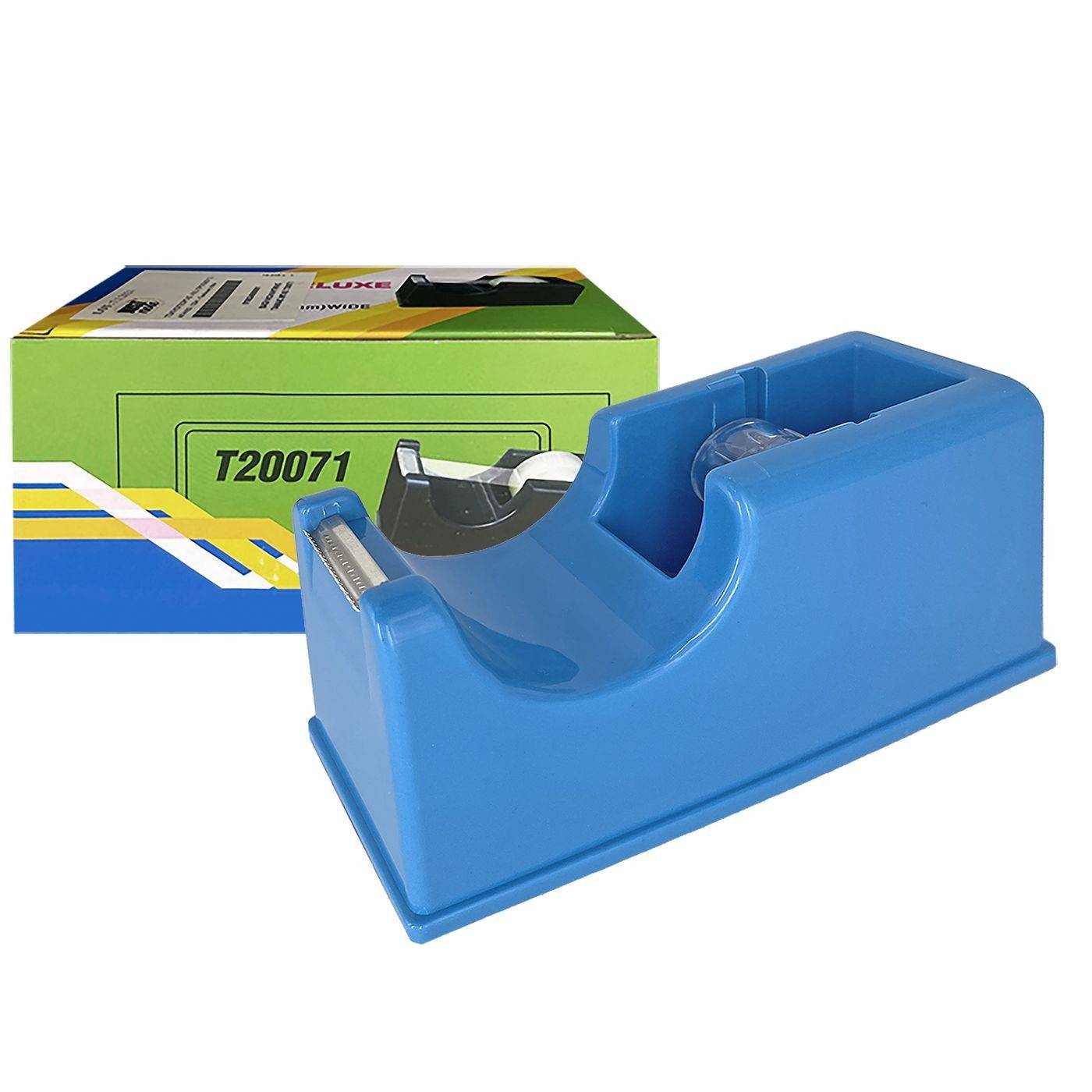 19-249 Βάση Κολλητικής Ταινίας Μπλε 15x5x7,5cm χονδρική, Σχολικά χονδρική
