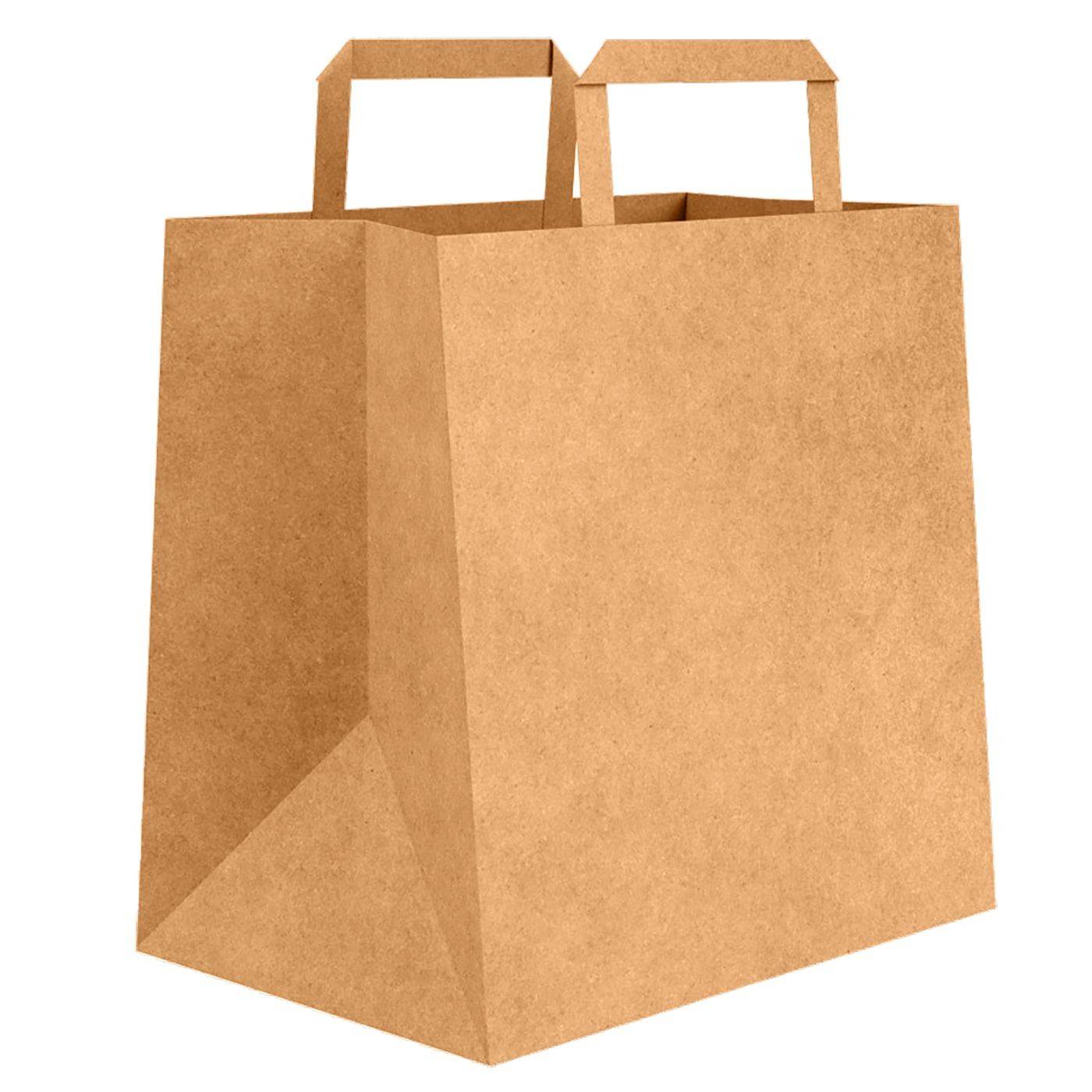 19-331 Τσάντα Δώρου Χάρτινη Kraft 33x32x21cm χονδρική, Ψιλικά χονδρική