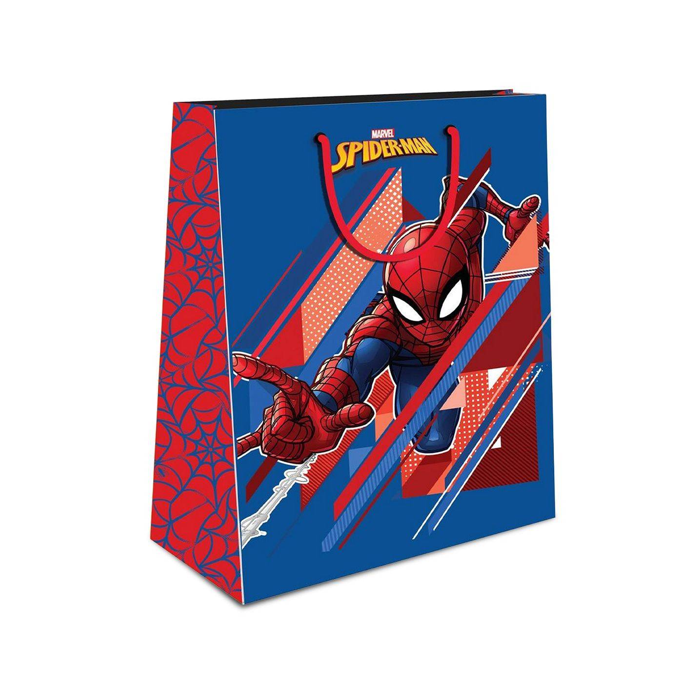 19-361 Τσάντα Δώρου Χάρτινη Spiderman  (23cm) 18x23x11cm χονδρική, Ψιλικά χονδρική