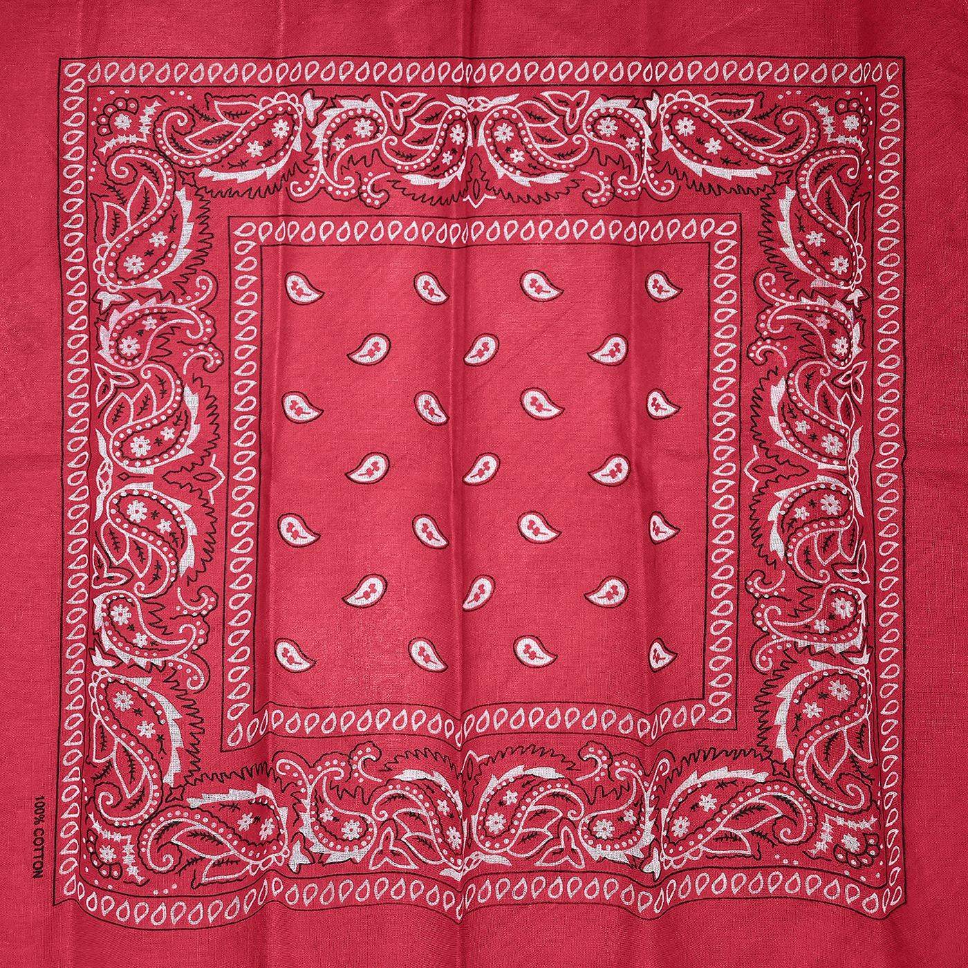 20-1086 Μπαντανα Μαντήλι Λαχούρι Cotton 52x52cm χονδρική, Καλοκαιρινά χονδρική