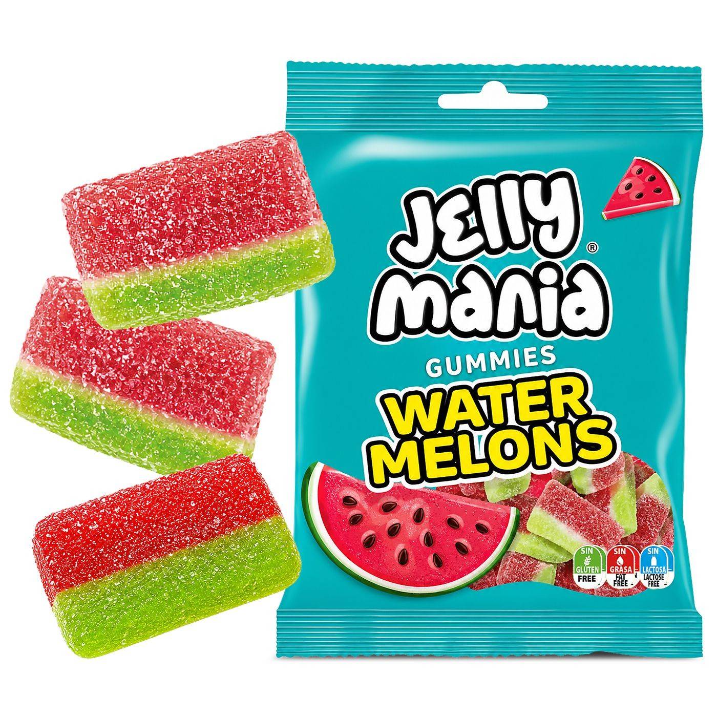 24-186 Ζελίνια Jake Watermelons Σακ=100g χονδρική, Τρόφιμα χονδρική