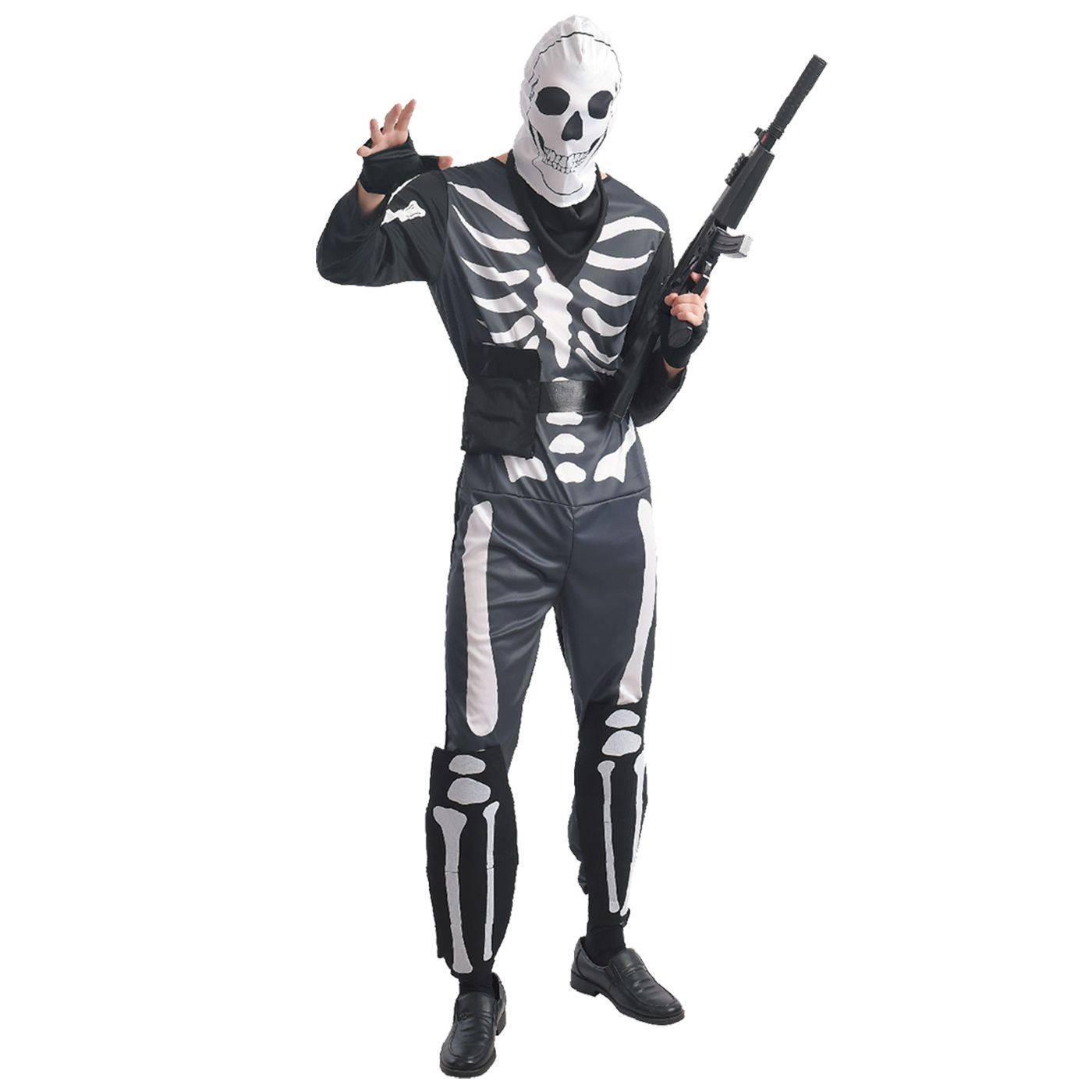 3-2222 Στολή Παιδική Skeleton Fighter  χονδρική, Αποκριάτικα χονδρική
