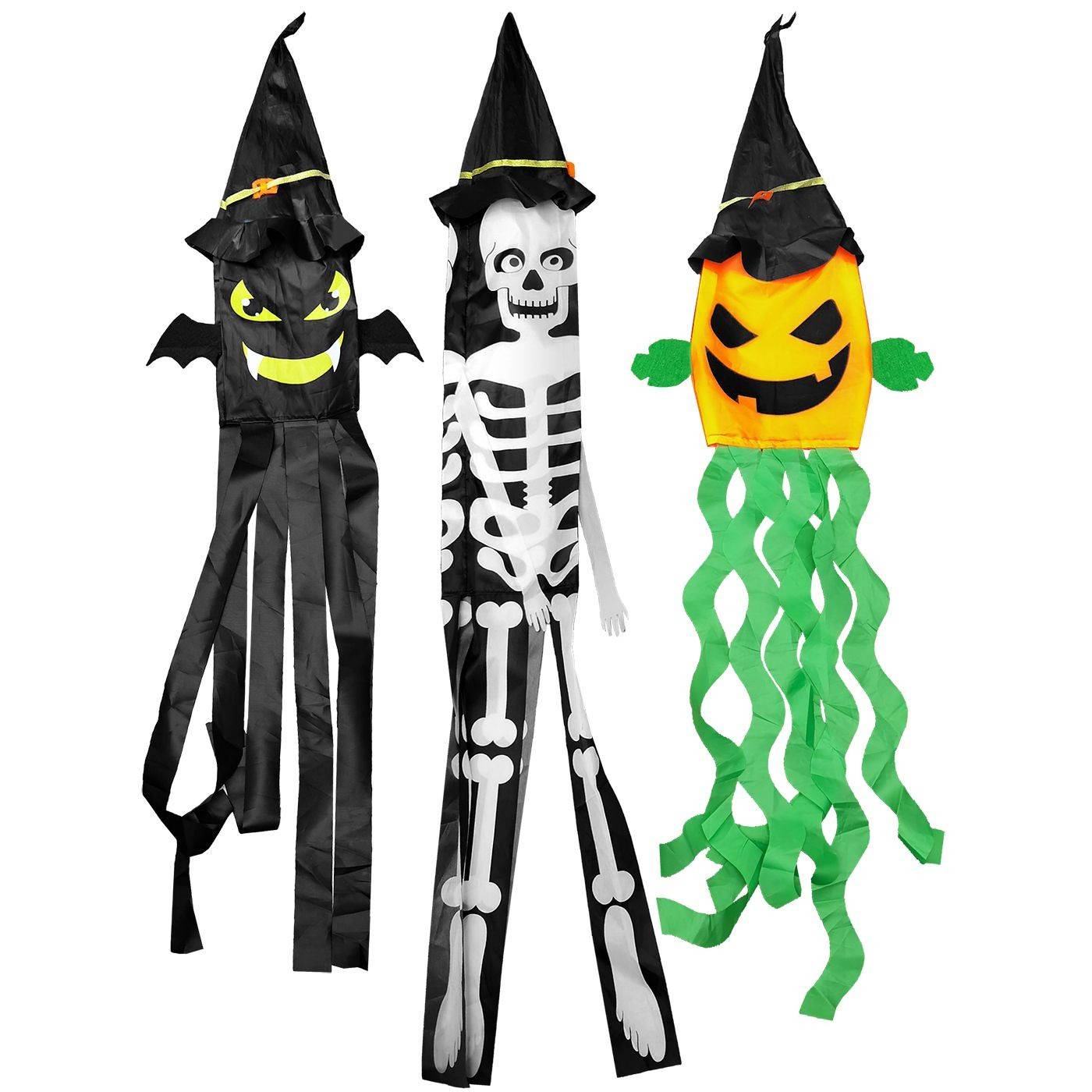 3-2657 Ανεμοδούρι Halloween 155x ø20cm χονδρική, Halloween χονδρική
