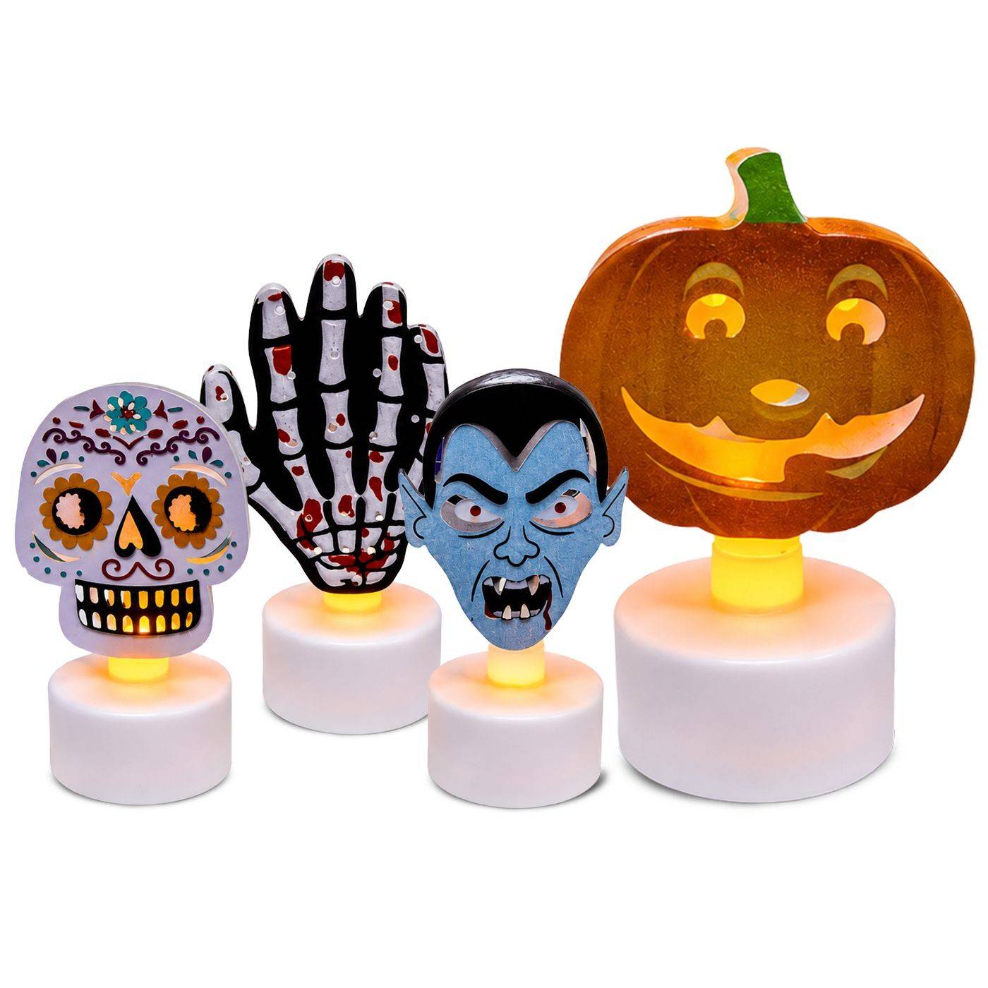 3-2751 Φανάρι Halloween Κολοκύθα 8x3,4cm χονδρική, Halloween χονδρική