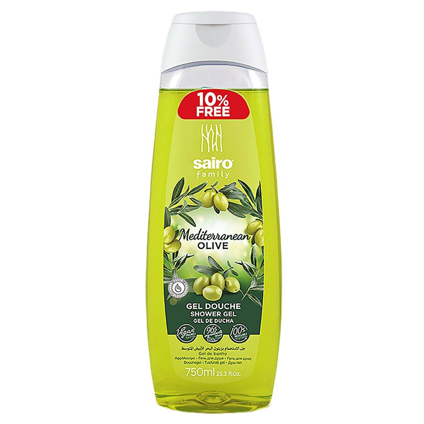 5-112 Αφρόλουτρο Mediterranean Olive Sairo 750ml χονδρική, Αξεσουάρ-Ομορφιά & Υγιεινή χονδρική