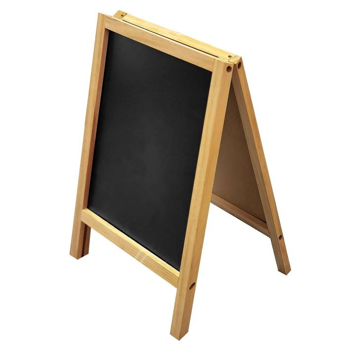 50-3537 Πίνακας Μαύρος Διπλός 40x25cm χονδρική, Σχολικά χονδρική