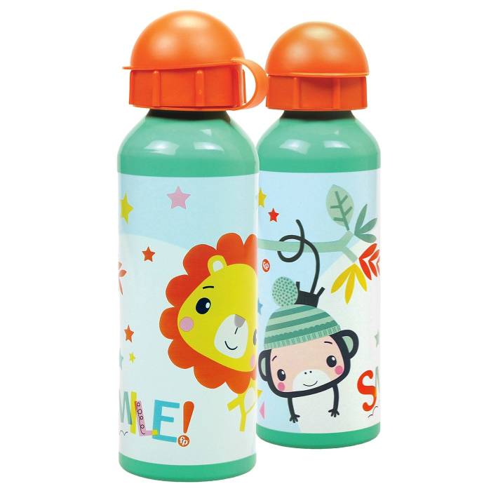 50-3665 Παγούρι Αλουμινίου Smile Fisher Price 520ml 21x6,5cm 520ml χονδρική, Σχολικά χονδρική