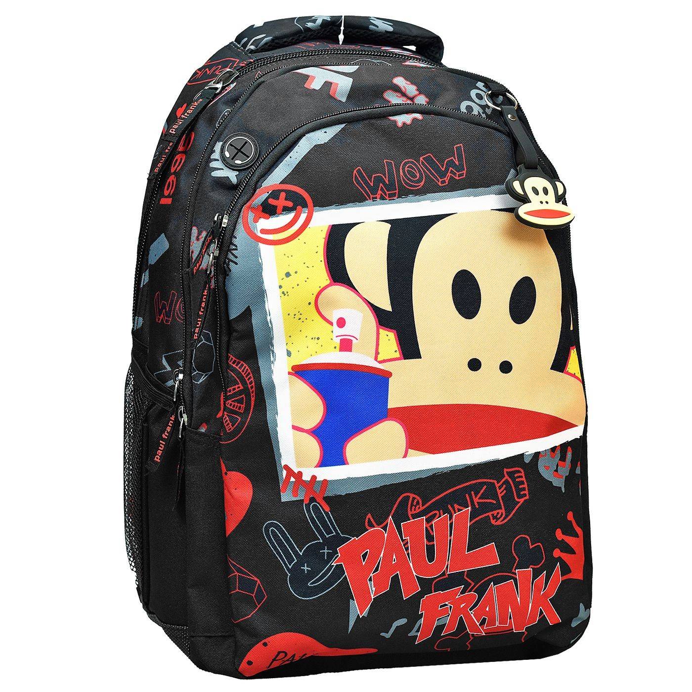 50-3689 Σακίδιο Οβαλ Paul Frank Graffiti 48x30x28cm 30lt χονδρική, Σχολικά χονδρική