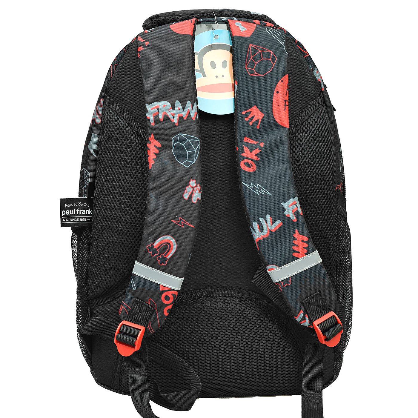 50-3689 Σακίδιο Οβαλ Paul Frank Graffiti 48x30x28cm 30lt χονδρική, Σχολικά χονδρική