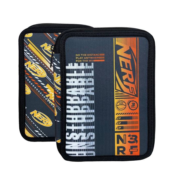 50-3693 Κασετίνα Διπλή Γεμάτη Nerf Universe 18x15x4cm χονδρική, Σχολικά χονδρική