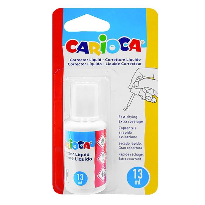 50-527 Διορθωτικό Υγρό Carioca Blister 13ml χονδρική, Σχολικά χονδρική
