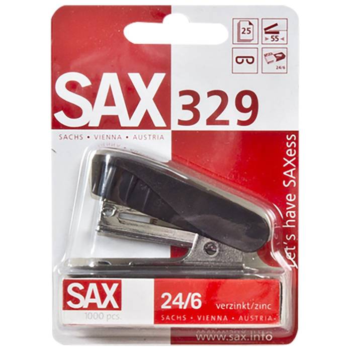 50-643 Συρραπτικό + Σύρματα sax 24/6 Νο 24/6 χονδρική, Σχολικά χονδρική