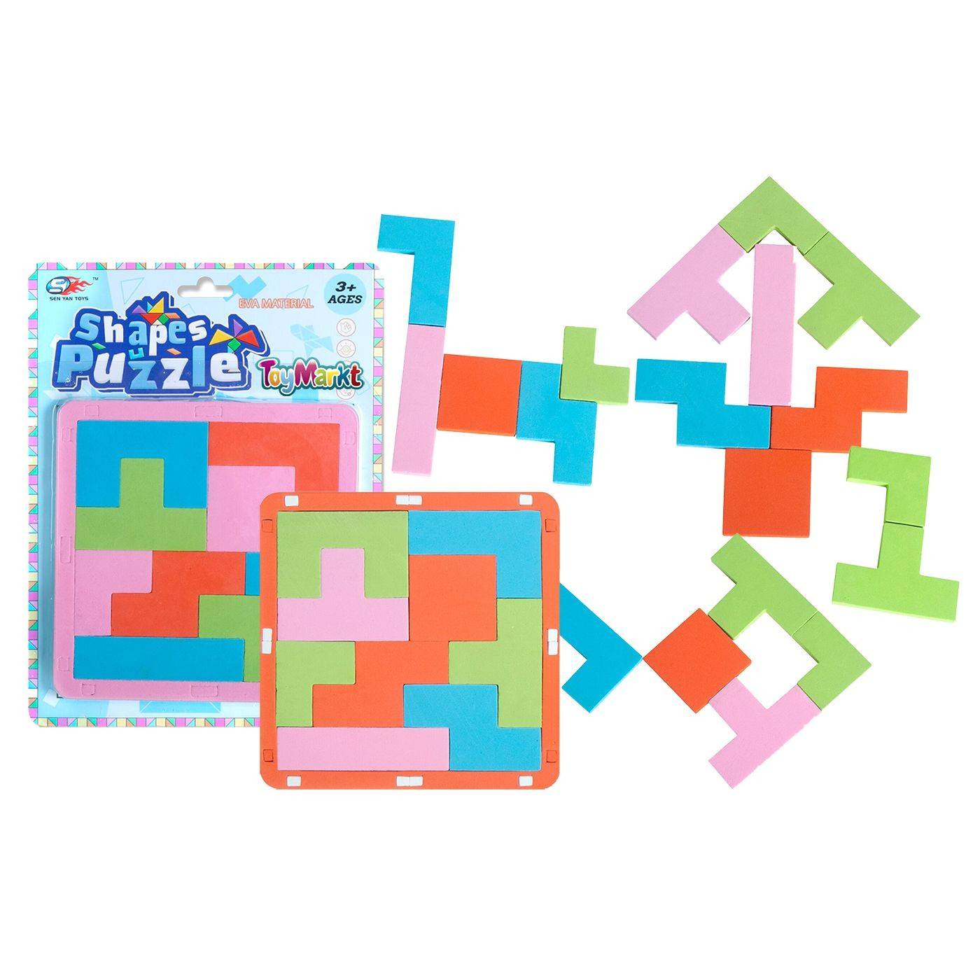 69-1782 Παζλ eva Tetris 24x18x1,5cm χονδρική, Παιχνίδια χονδρική