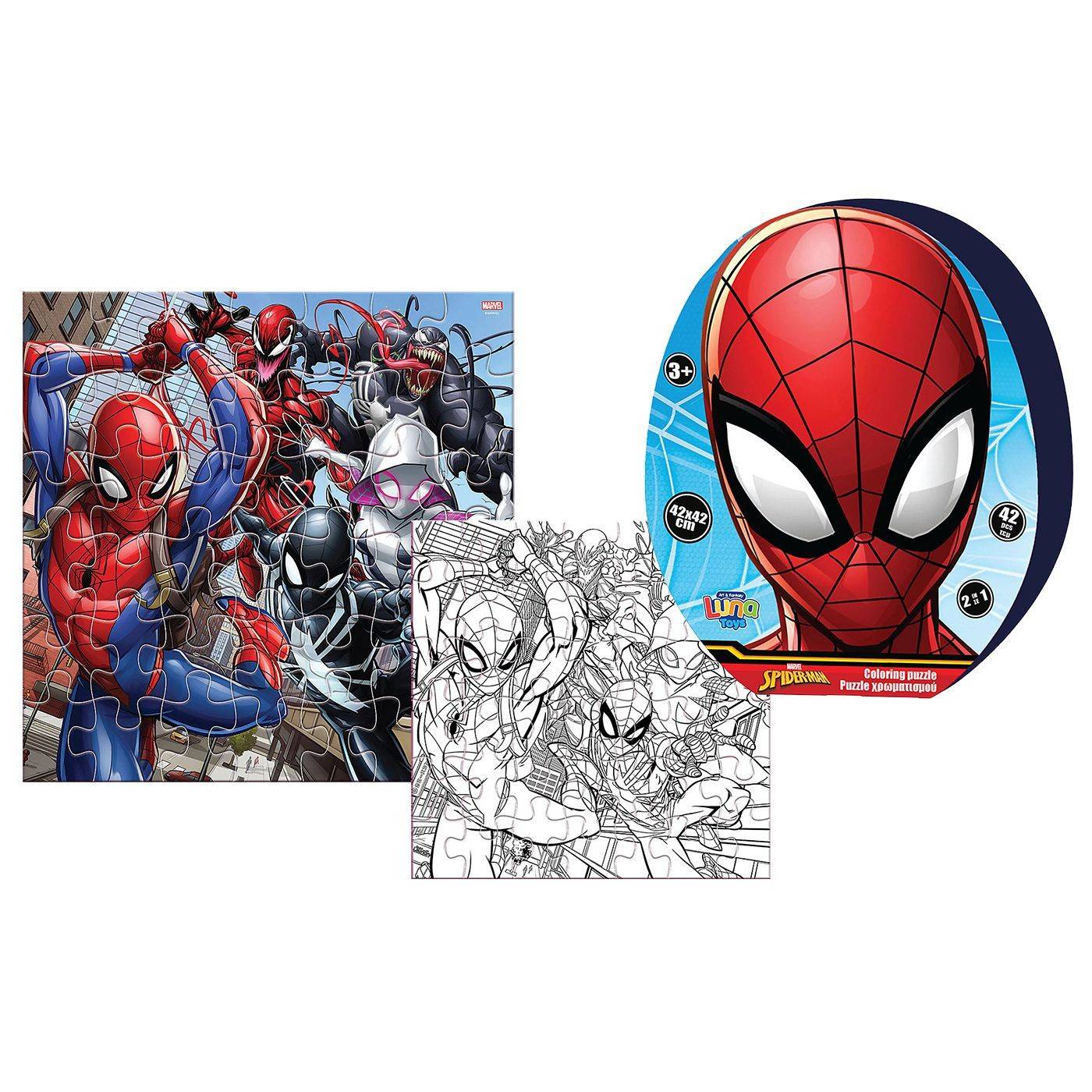 69-1902 Παζλ 42τεμ Spiderman 42x42cm χονδρική, Παιχνίδια χονδρική