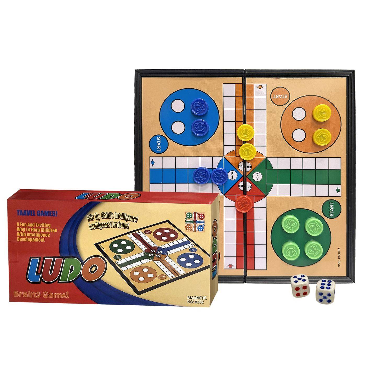 69-217 Επιτραπέζιο Ludo Travel 13x13cm χονδρική, Παιχνίδια χονδρική