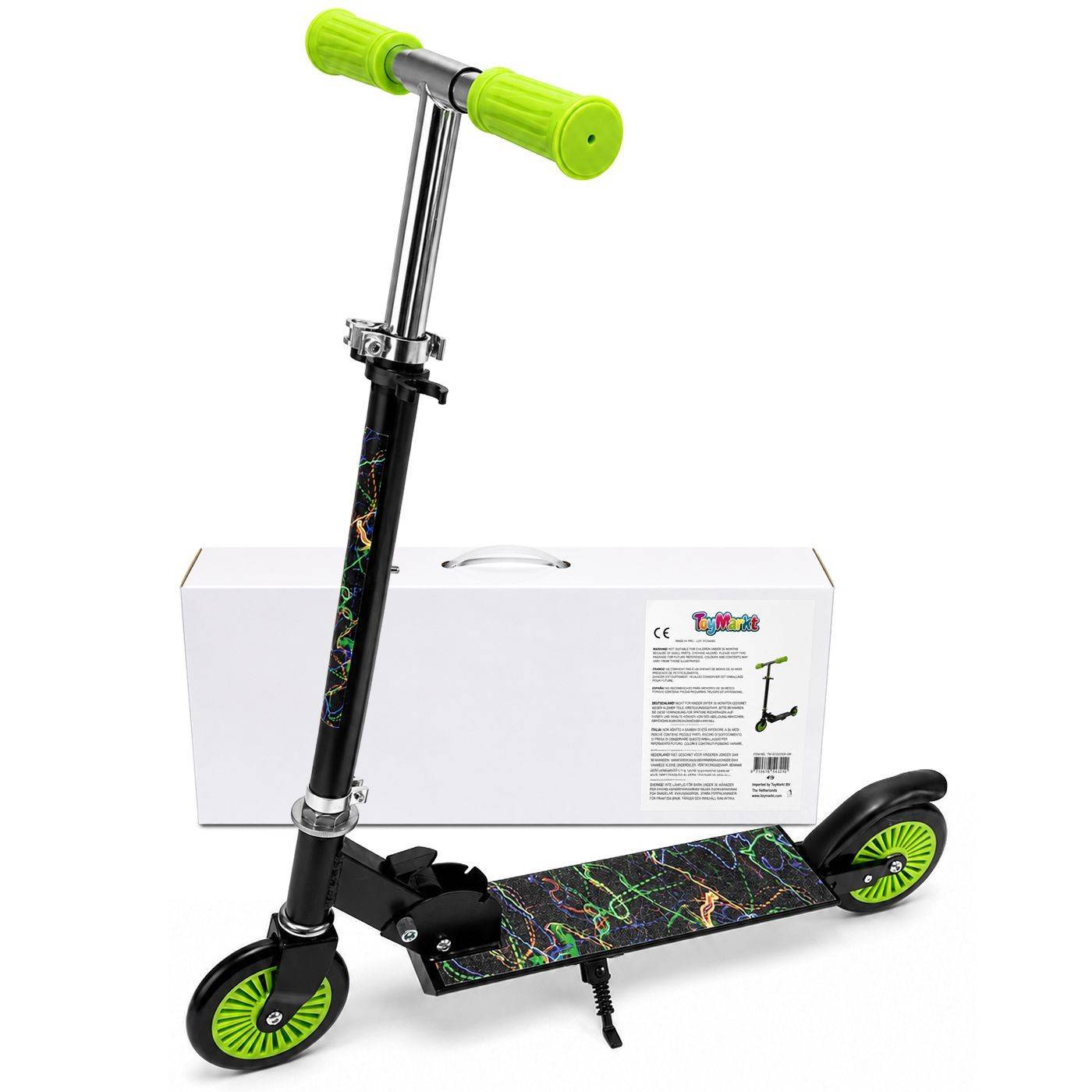 70-2383 Πατίνι Scooter με 2 Τροχούς Max:50kg. Από 5 Ετών και Άνω. Πατίνι=2,25kg. 85x69x34cm χονδρική, Παιχνίδια χονδρική