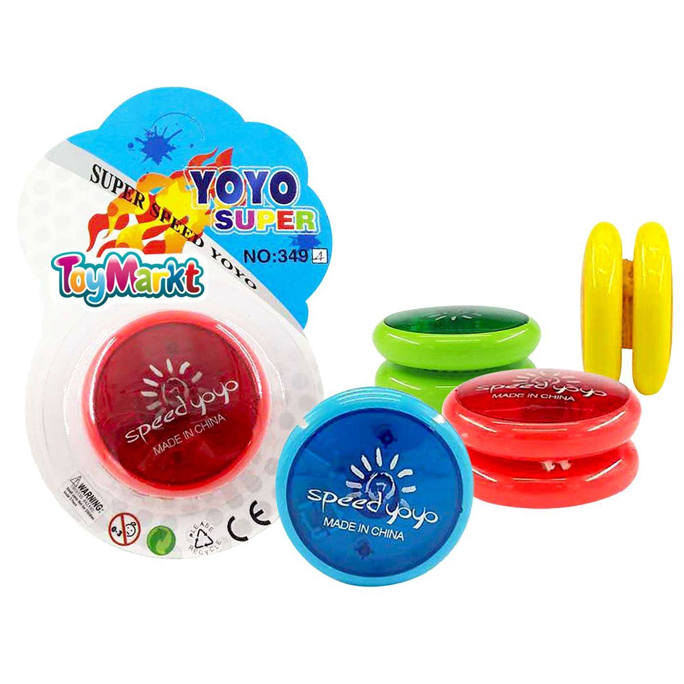 71-3301 Γιογιό Speed με φως σε Καρτέλα 17x12cm χονδρική, Παιχνίδια χονδρική