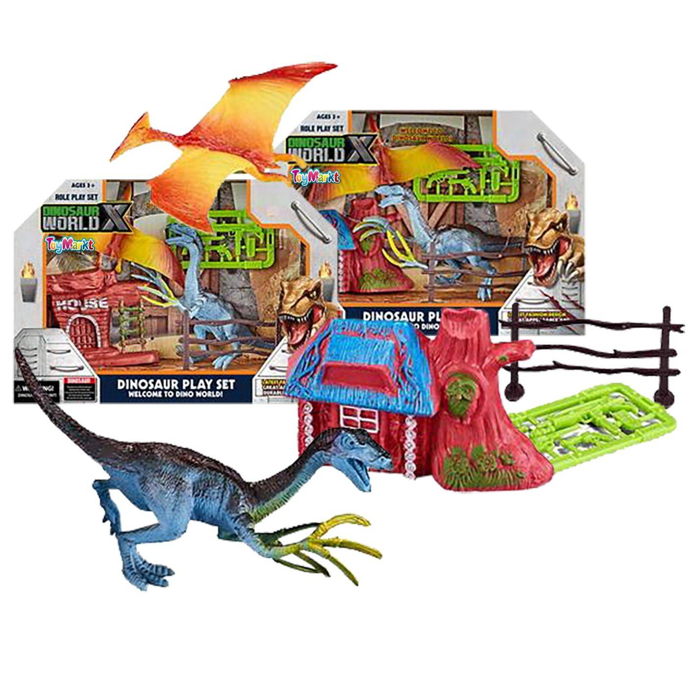 71-3366 Δεινόσαυροι & Σπιτάκια Κουτί Dinosaur World 24x17x7cm χονδρική, Παιχνίδια χονδρική