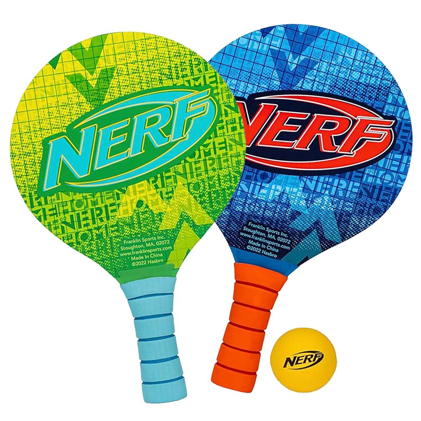 71-3488 Nerf Sports 2 Ρακέτες με Μπαλάκι Paddle Ball 37x23cm χονδρική, Καλοκαιρινά χονδρική
