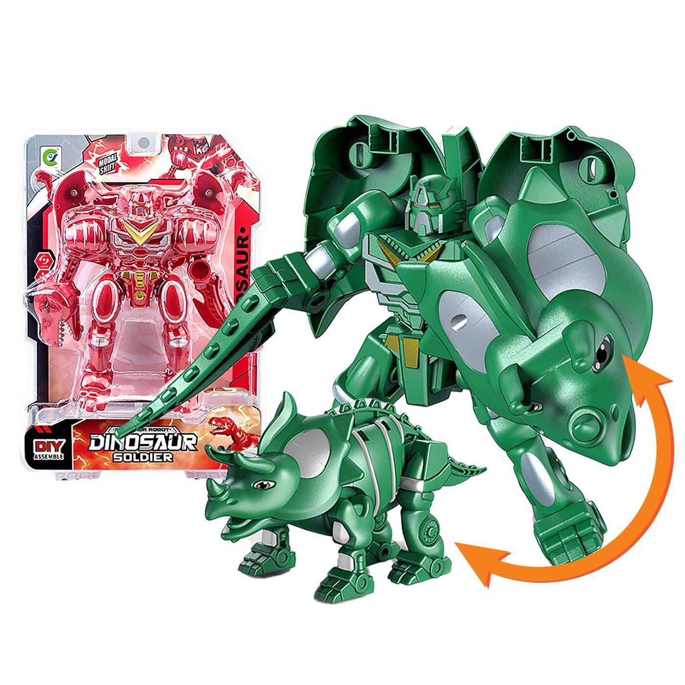 71-3545 Robot-Δεινόσαυρος 2 σε 1 σε Καρτέλα 26x19x6cm χονδρική, Παιχνίδια χονδρική