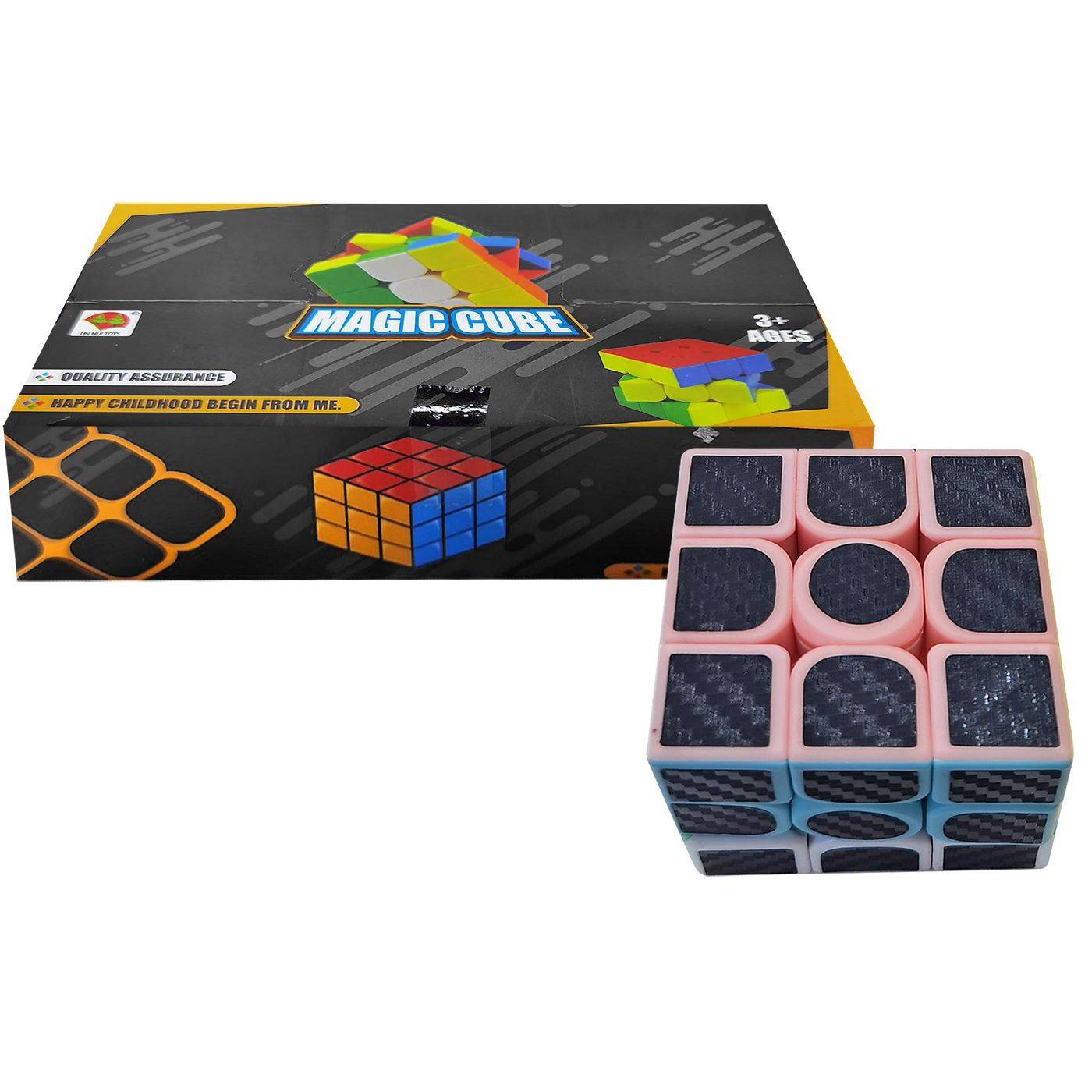 71-3555 Μαγικός Κύβος Ανθρακόνημα 5,5x5,5x5,5cm χονδρική, Παιχνίδια χονδρική