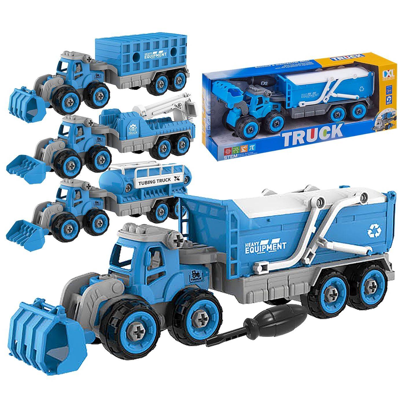 71-3628 Τρακτέρ  Free Wheels City Trailer 33x12.5x8.5cm χονδρική, Παιχνίδια χονδρική