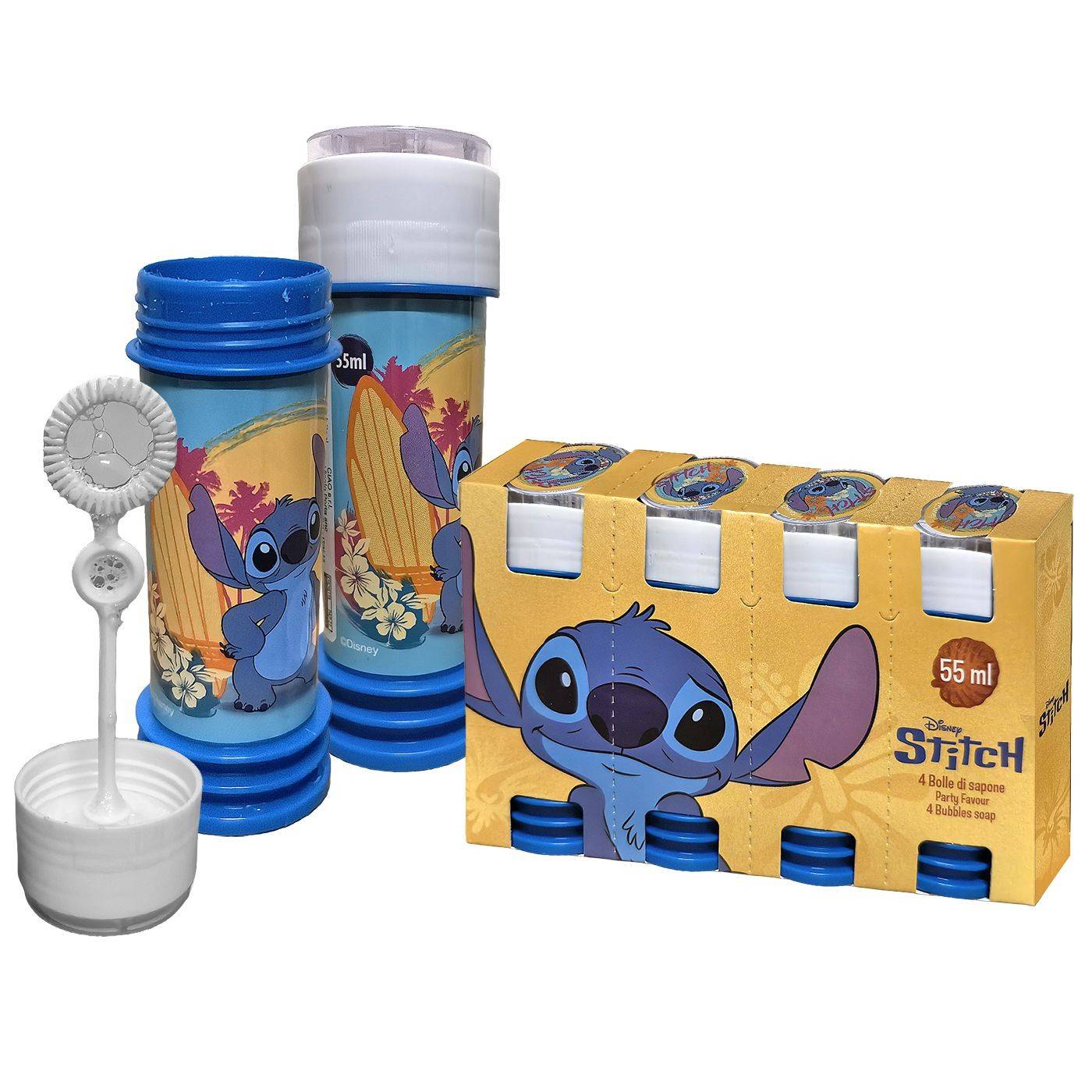 71-3645 Σαπουνόφουσκες Stitch σετ 4 τεμ 55ml χονδρική, Παιχνίδια χονδρική