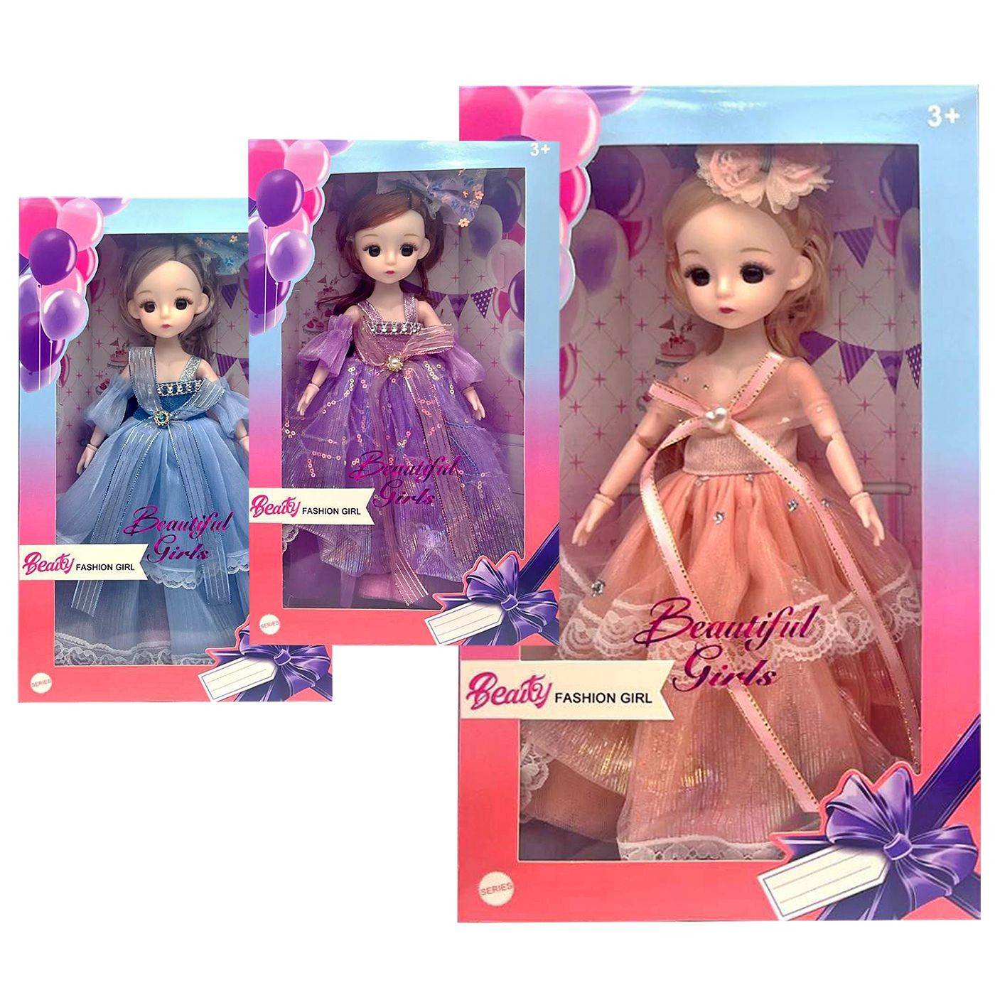 72-2107 Κούκλα Beauty Fashion 34x21x6,5cm χονδρική, Παιχνίδια χονδρική
