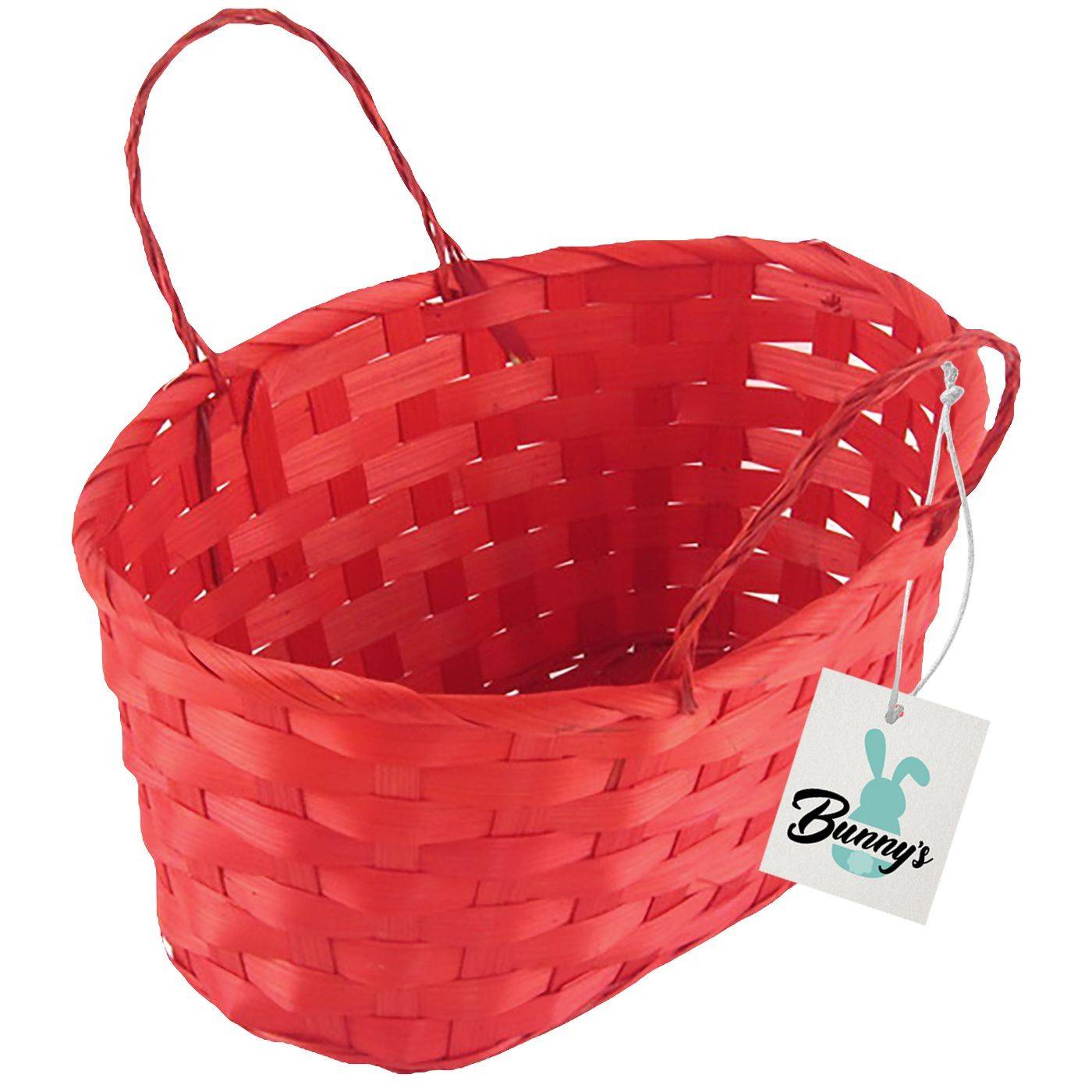 73-2156 Καλάθι Μπαμπού Οβάλ με Λαβές 24x15x11cm χονδρική, Πασχαλινά χονδρική