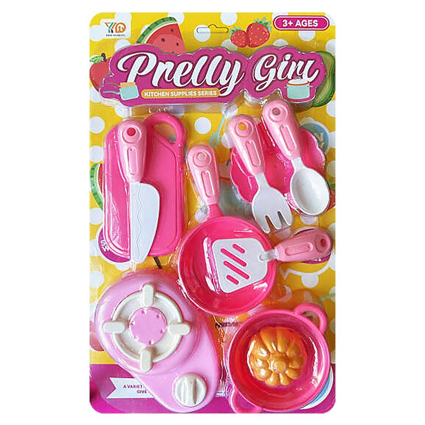 77-1320 Κουζινικά Pretty Girl σε Καρτέλα 39x24x5cm χονδρική, Παιχνίδια χονδρική