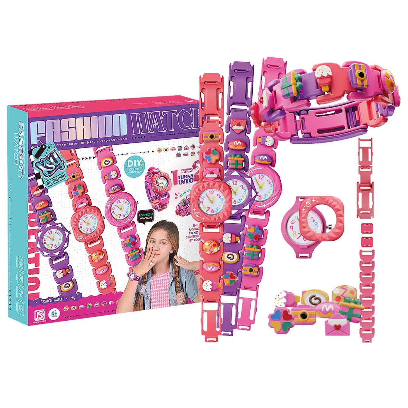 77-1330 Σετ Ρολόγια Fashion Watch 24x22x5cm χονδρική, Παιχνίδια χονδρική
