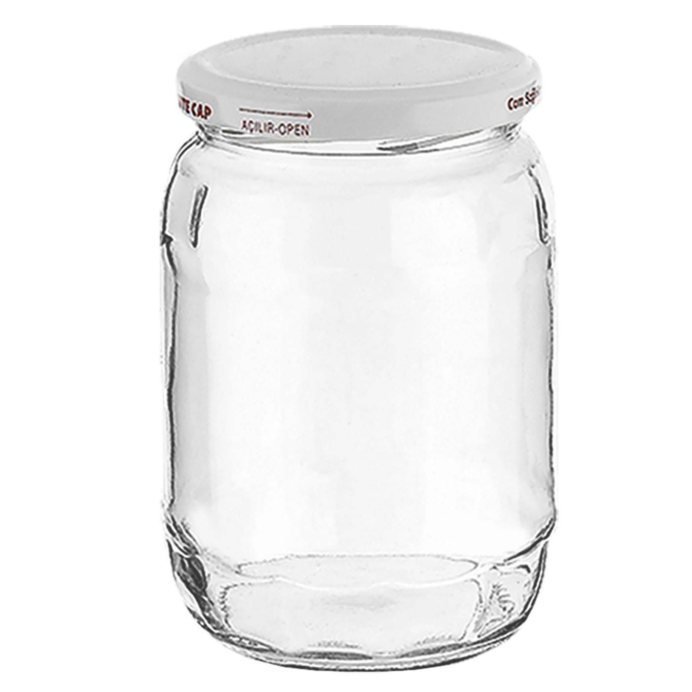 80-208 Βάζο Γυάλινο 720ml 720ml 13,5x9,3cm χονδρική, Είδη Σπιτιού χονδρική