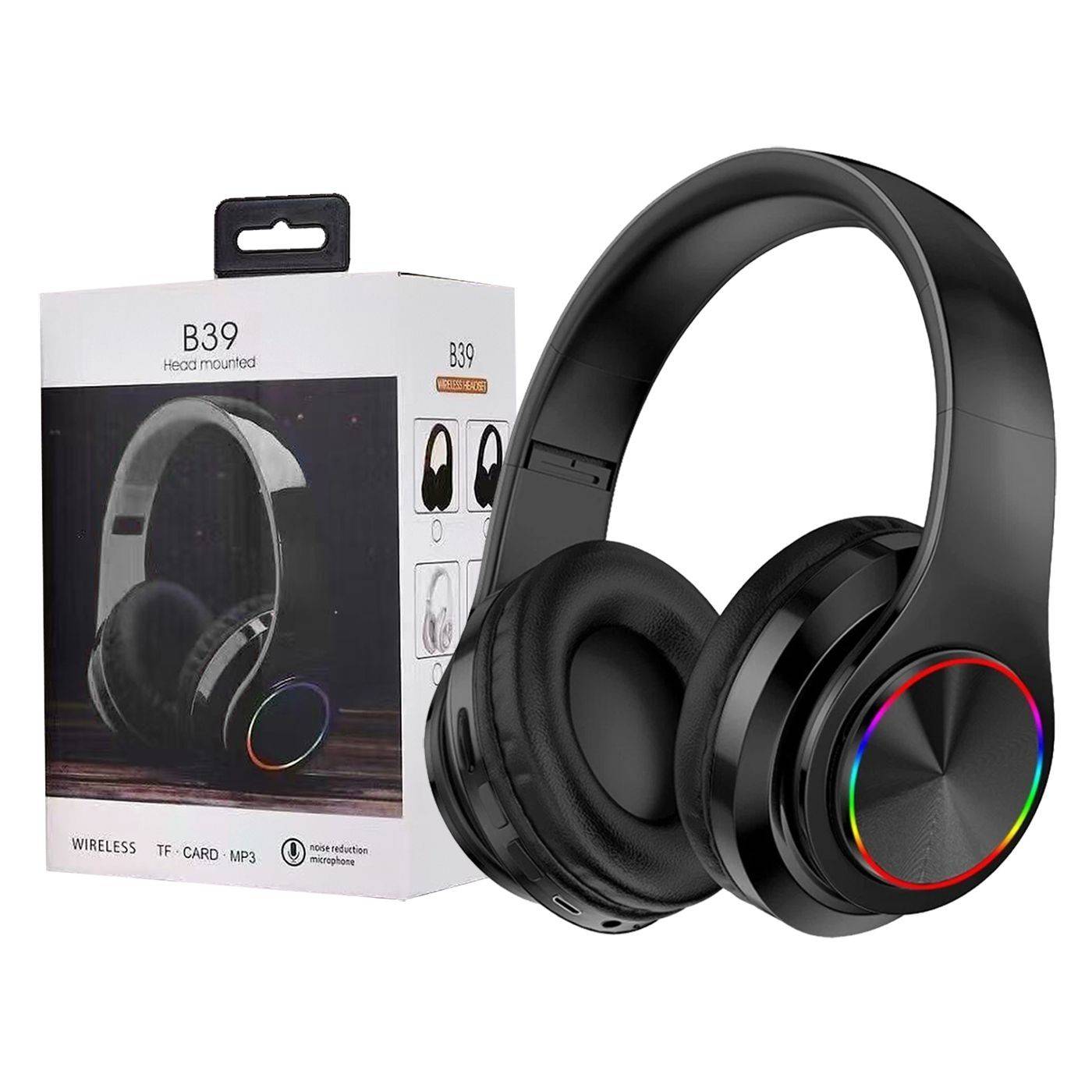 88-505 Ακουστικά Bluetooth RGB Υ17,5χ12χ8cm χονδρική, Ψιλικά χονδρική