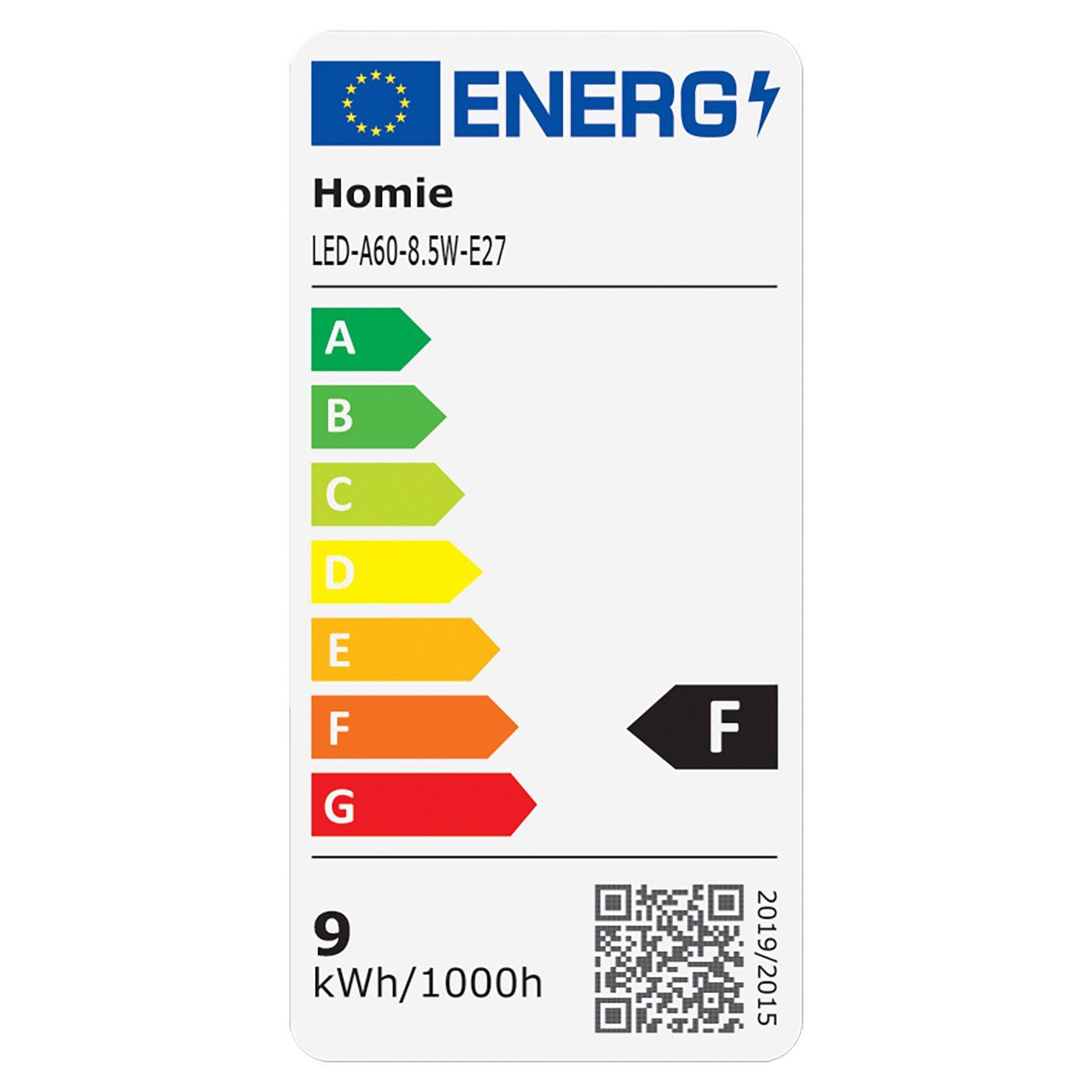88-512 Λάμπα LED Α60 Ε27 Θερμό Λευκό 8,5W  χονδρική, Είδη Σπιτιού χονδρική