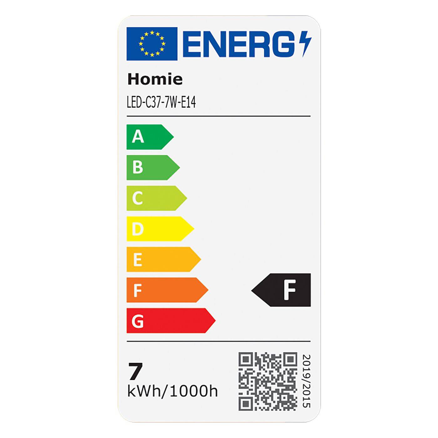 88-514 Λάμπα LED C37 Ε14 Θερμό Λευκό 7W  χονδρική, Είδη Σπιτιού χονδρική