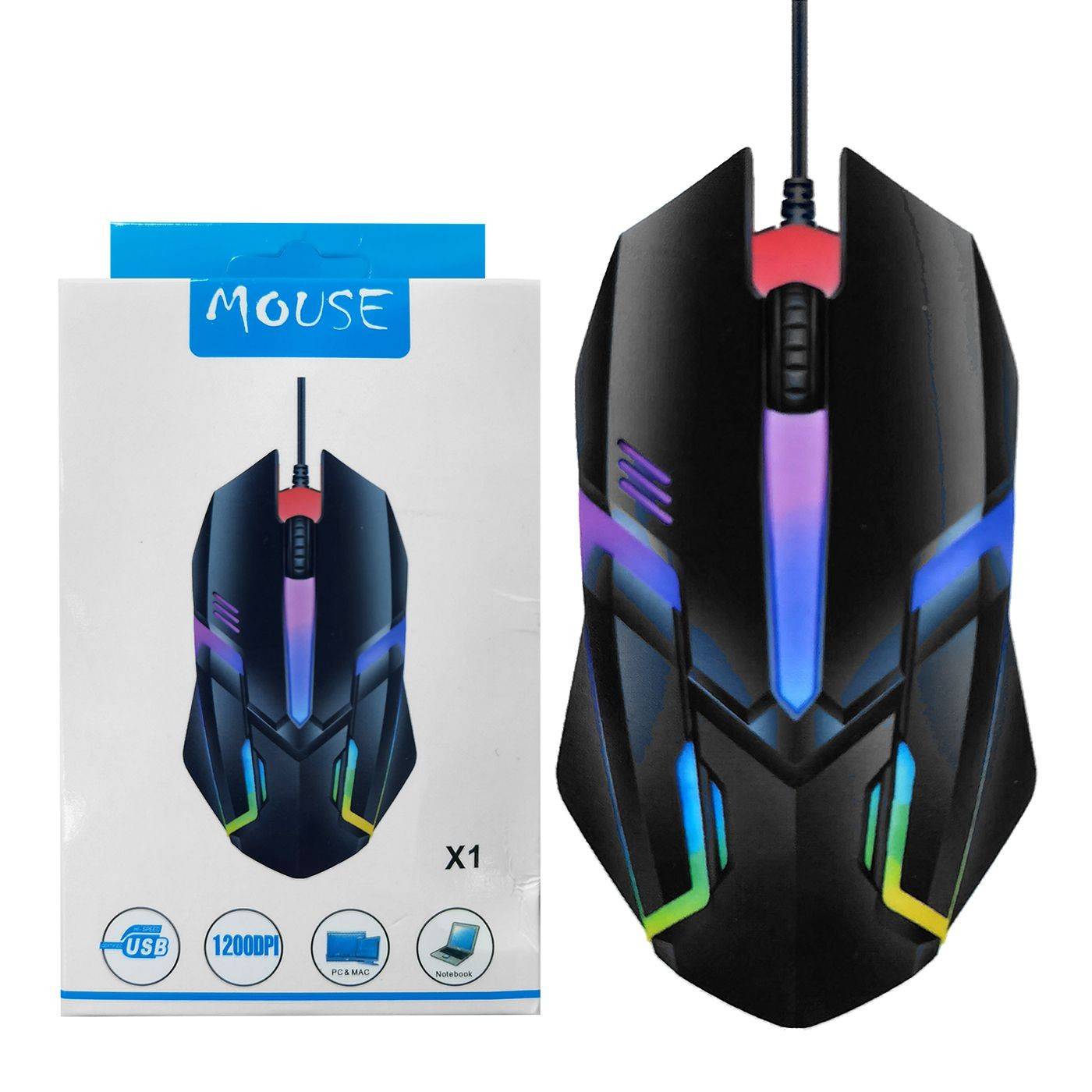 89-52 Ποντίκι Gaming Ενσύρματο RGB  χονδρική, Ψιλικά χονδρική