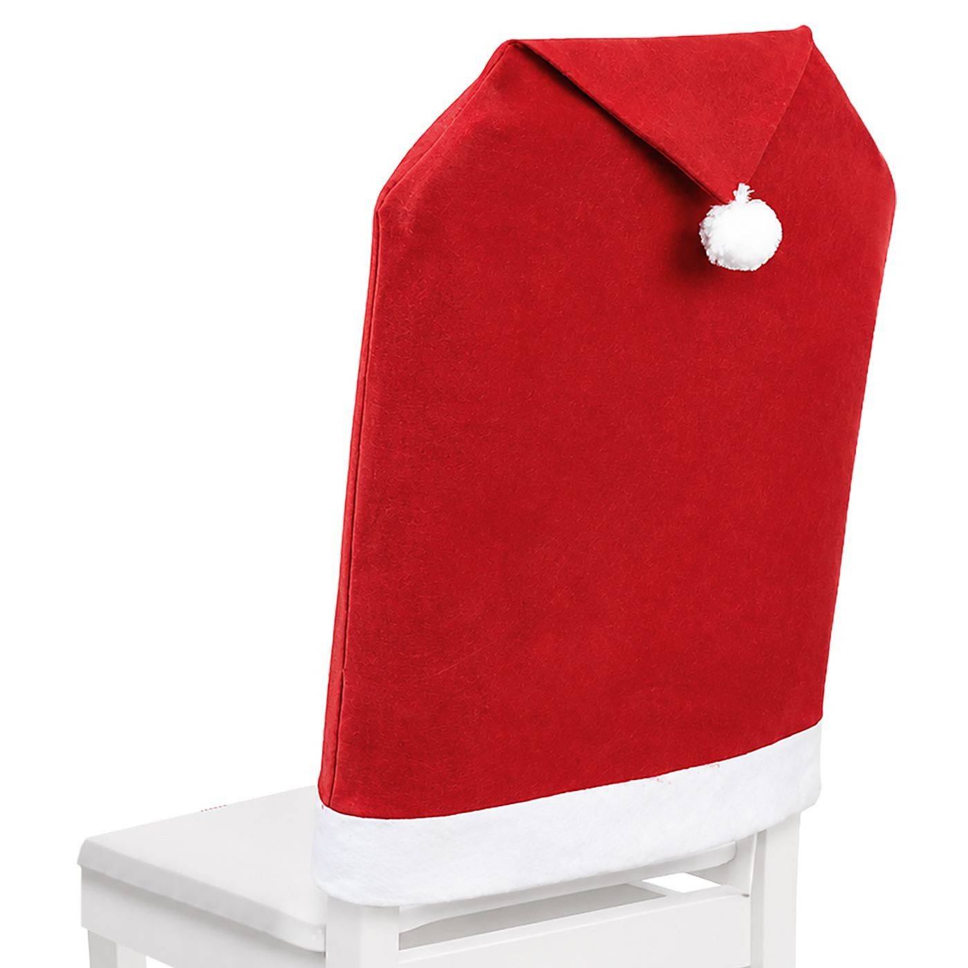 93-2203 Κάλυμμα Πλάτης Καρέκλας Σκούφος 60x49cm χονδρική, Χριστουγεννιάτικα χονδρική