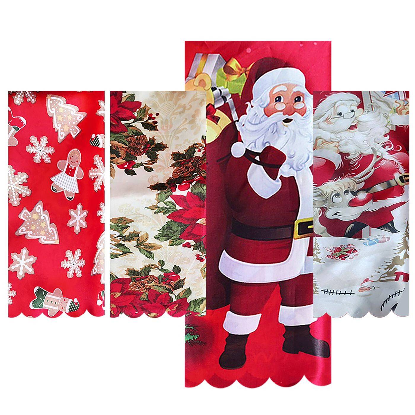 93-2317 Τραπεζομαντηλο Xmas Μεσαίο 150x150cm χονδρική, Χριστουγεννιάτικα χονδρική