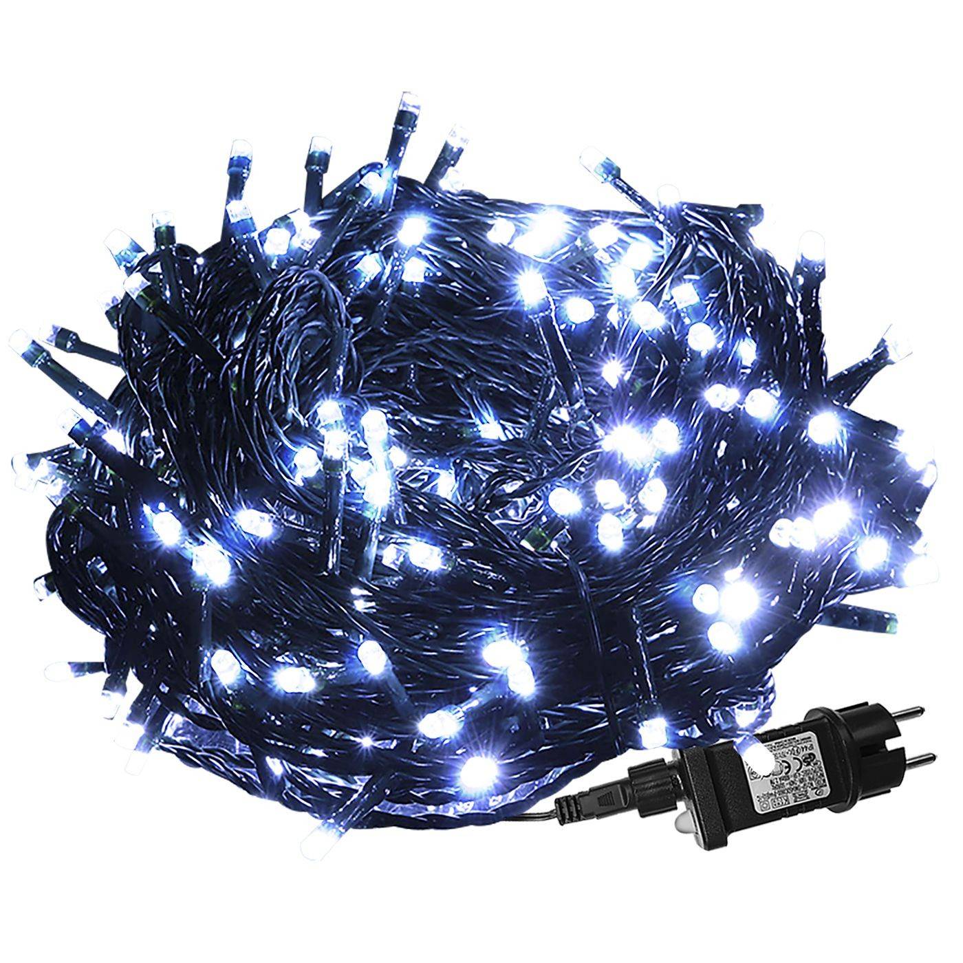 93-2571 180 Λαμπάκια LED Λευκό Ψυχρό σε Σειρά με Προγράμματα IP44 12m χονδρική, Χριστουγεννιάτικα χονδρική