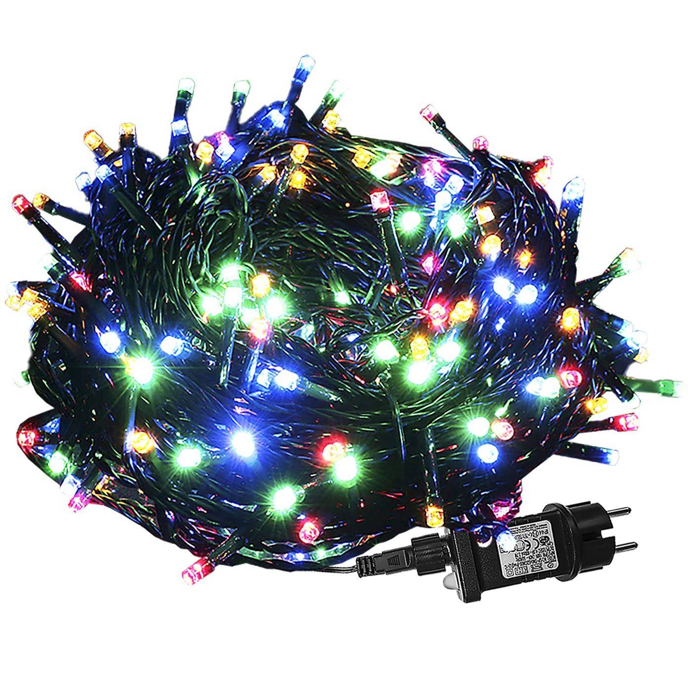 93-3472 105 Λαμπάκια LED Πολύχρωμα σε Σειρά με Προγράμματα IP44 8,25m χονδρική, Χριστουγεννιάτικα χονδρική