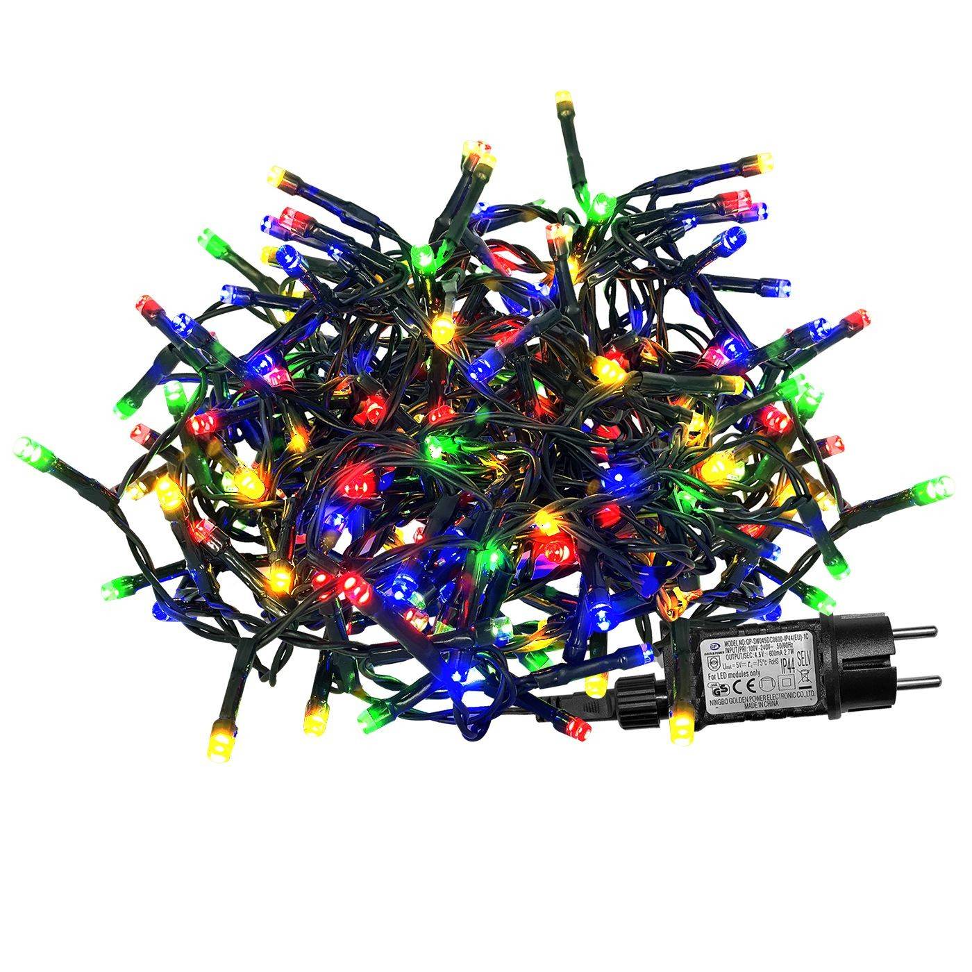 93-3477 1020 Λαμπάκια LED Πολύχρωμα σε Σειρά με Προγράμματα IP44 54m χονδρική, Χριστουγεννιάτικα χονδρική