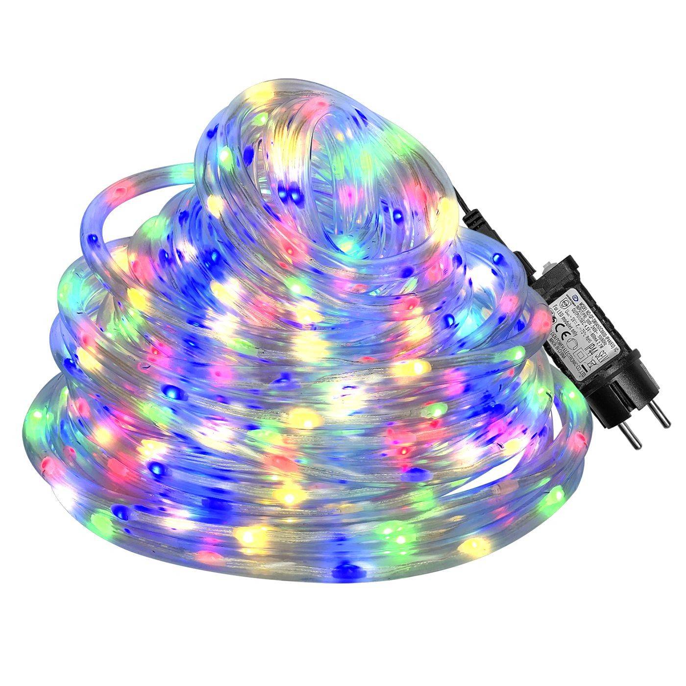 93-3494 Φωτοσωλήνας 400 LED 20m Πολύχρωμος με Προγράμματα IP44 ø11mm 20m (+3m Extra Καλώδιο) χονδρική, Χριστουγεννιάτικα χονδρική
