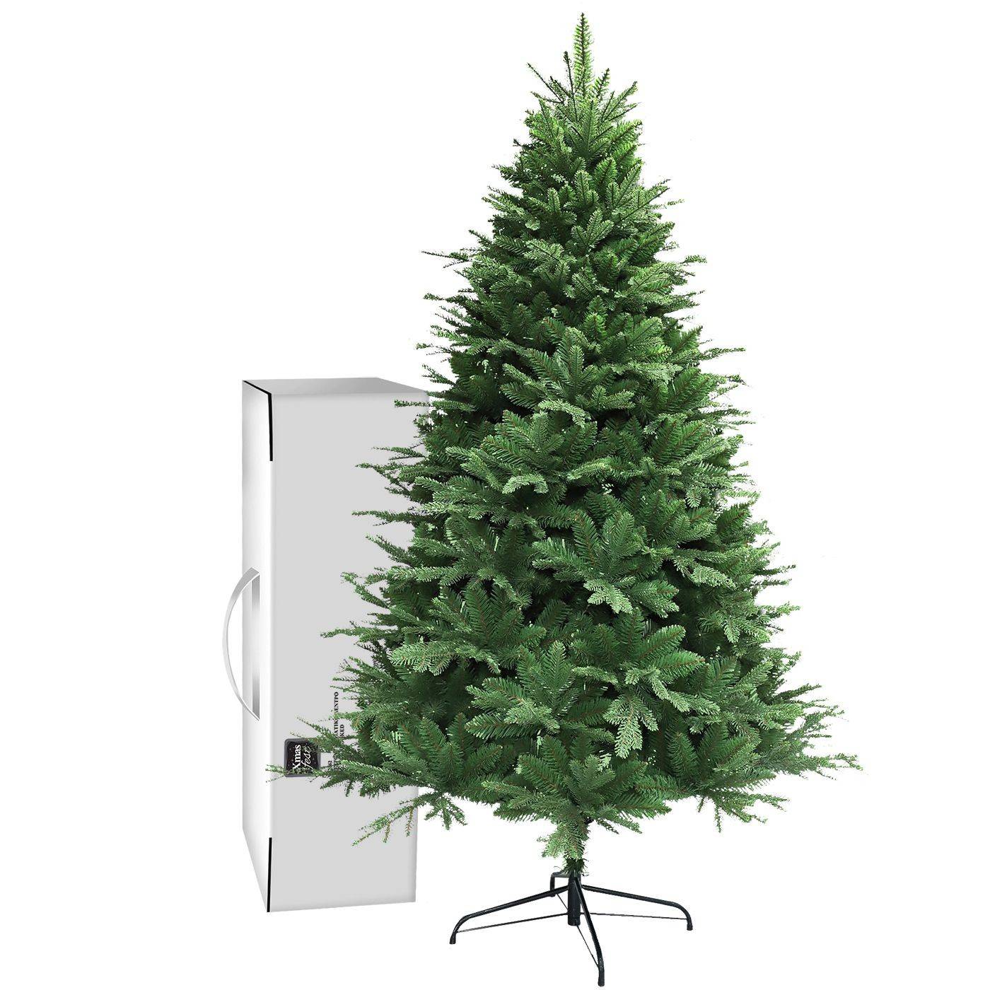 93-3499 Δέντρο Έλατο Deluxe Natural mix 210cm 210cm ~ø130cm χονδρική, Χριστουγεννιάτικα χονδρική