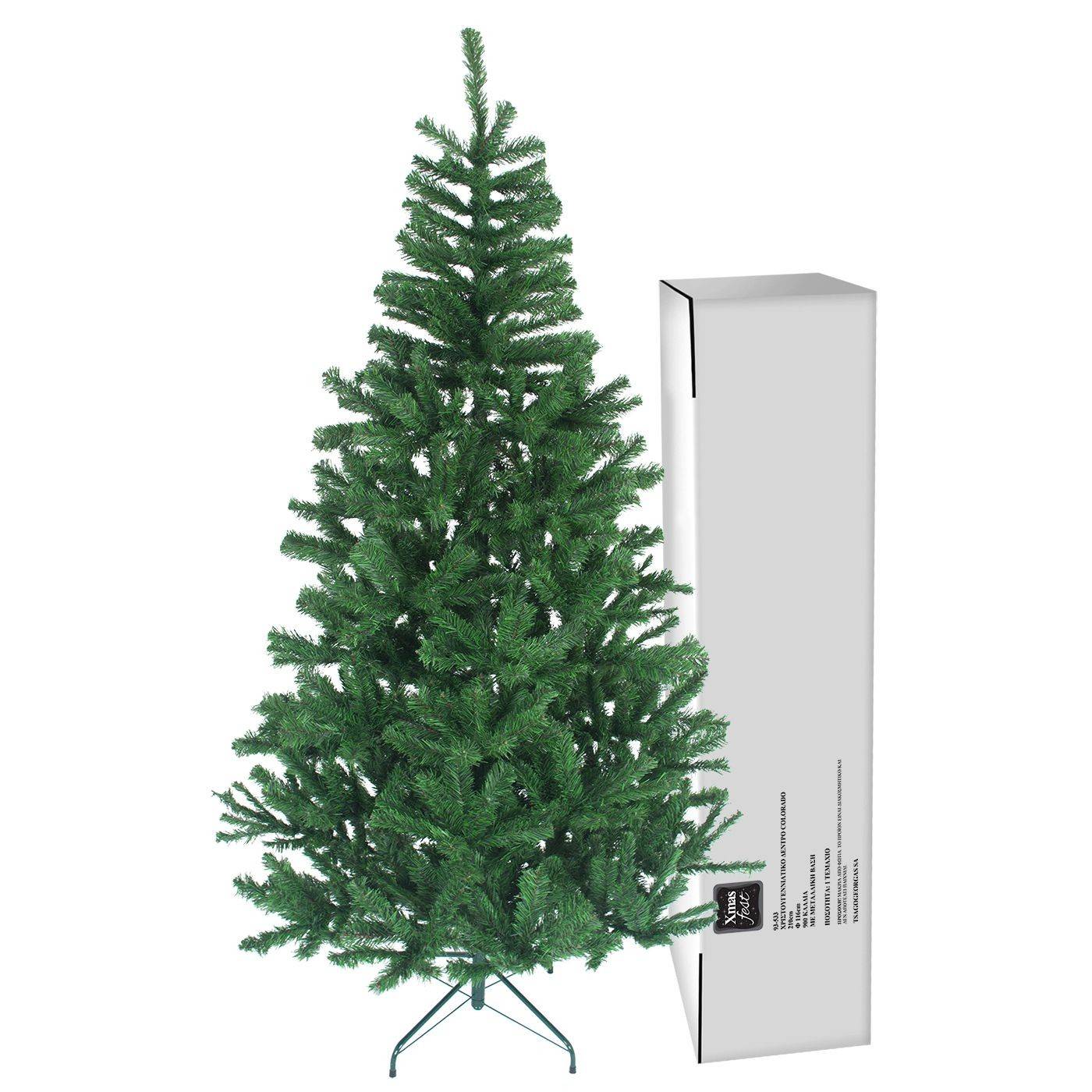 93-533 Δένδρο Μεταλλική Βάση 210cm 210cm ~ø100cm χονδρική, Χριστουγεννιάτικα χονδρική