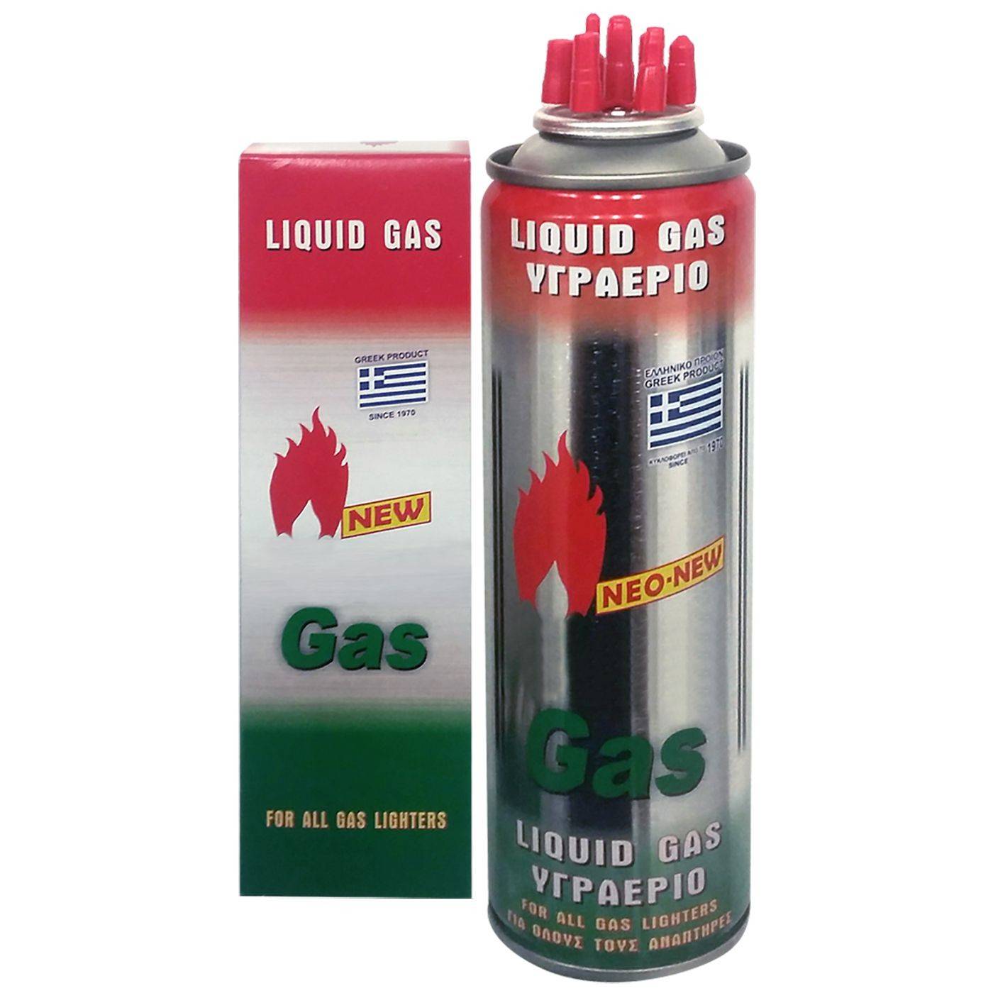 96-625 Αέριο Αναπτήρων 250ml, 140g net χονδρική, Ψιλικά χονδρική