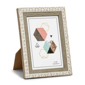 12-2039 Κορνίζα Πλαστική Τύπου Ξύλο 15x20cm , Δώρα