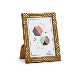 12-2043 Κορνίζα Πλαστική Τύπου Ξύλο Σκούρο 10x15cm , Δώρα