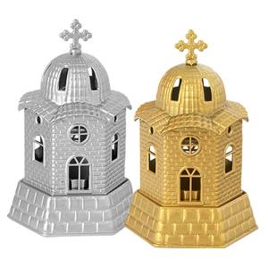 12-462 Καντήλι Εκκλησία Μεταλλικό 18x10cm , Δώρα